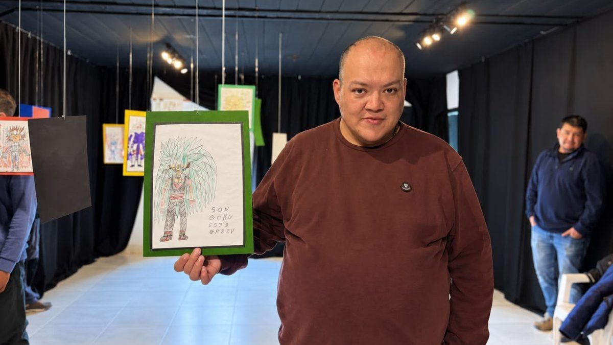 La primera vez de Daniel: cuando un cuaderno de la infancia termina colgado en una pared