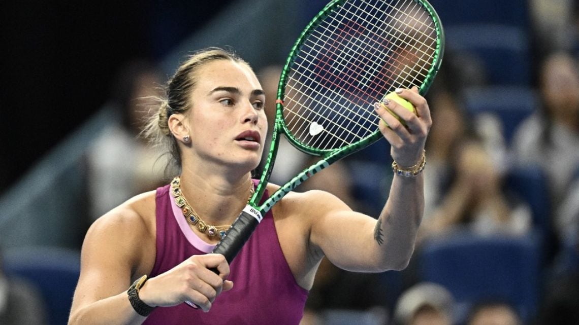La bestia blanca reapareció en China: Sabalenka pasó la escoba y va por más