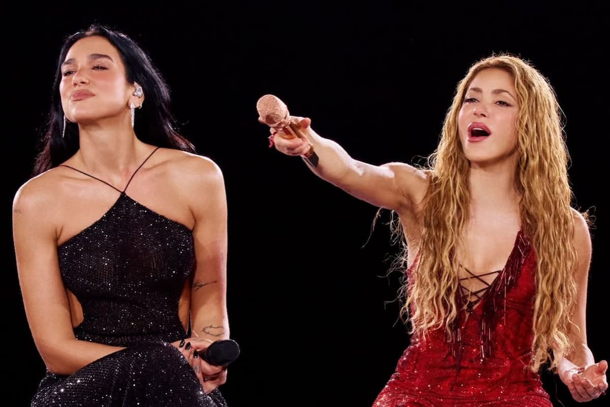 Antología, a dos voces: la noche en que Shakira y Dua Lipa se encontraron en Madrid