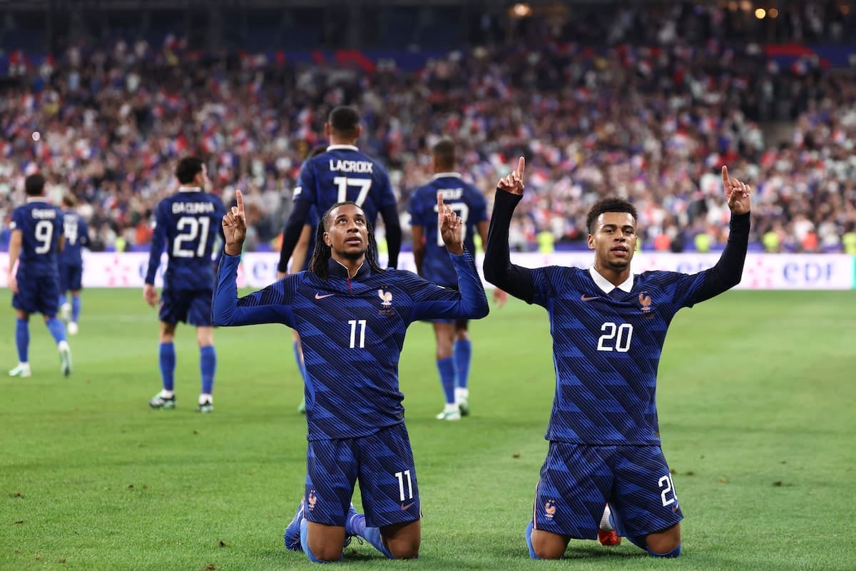Francia la dejó dormida hasta el final, le metió cuatro en un rato y se acomodó arriba en la Nations League