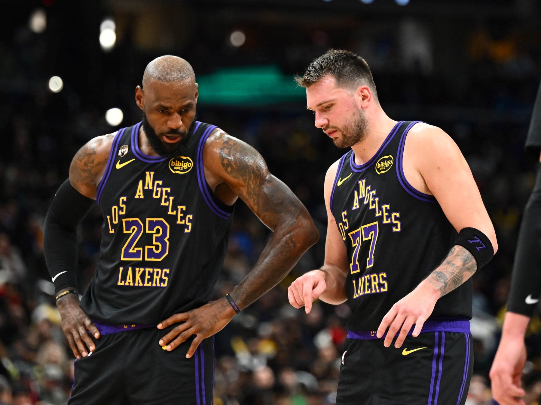 Luka y los Lakers pasaron el primer examen de la pretemporada como quien calienta el motor en la ruta