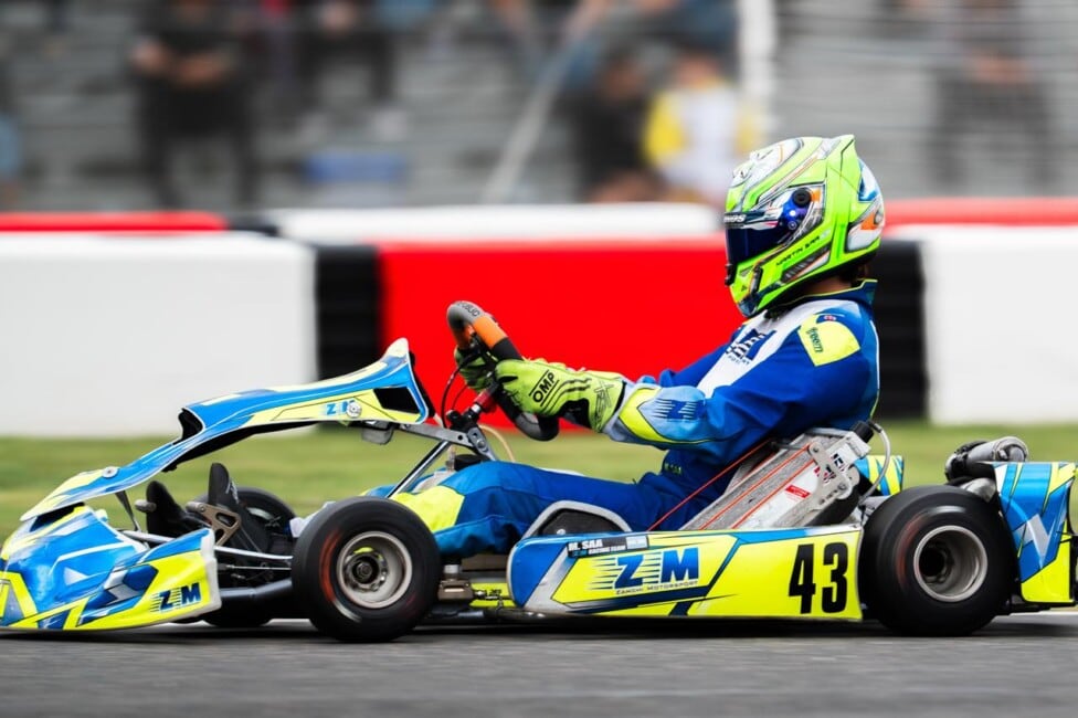 El Rayito llegó a la final en Italia y se volvió con las manos vacías: Saa cerró 31° en el Mundial de Karting de Viterbo