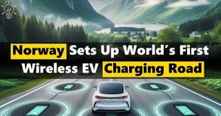 Cargar el camión eléctrico mientras rueda: Japón prueba asfalto que transmite corriente sin cables