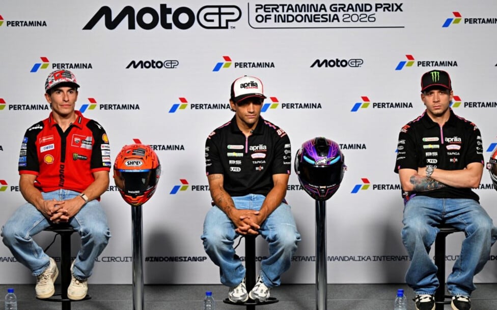 Martín, el verdugo de Aprilia: la marca que manda cuatro al frente y no sabe a quién darle playhouse al título