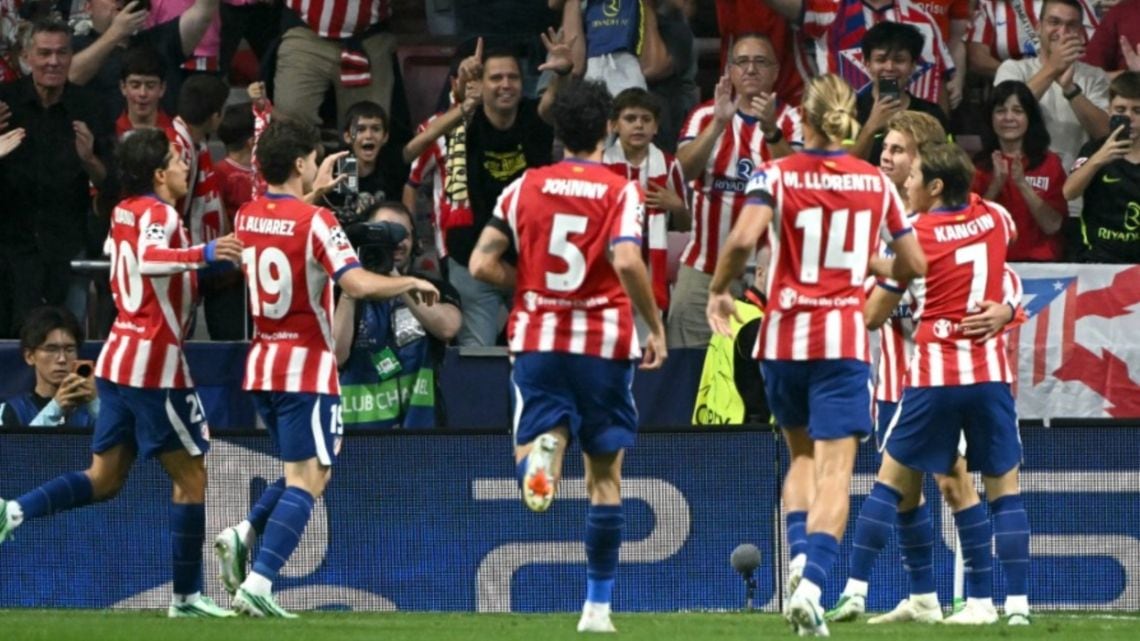El Atleti se sacó la espina rápido: 2-0 al United en el Metropolitano y a otra cosa