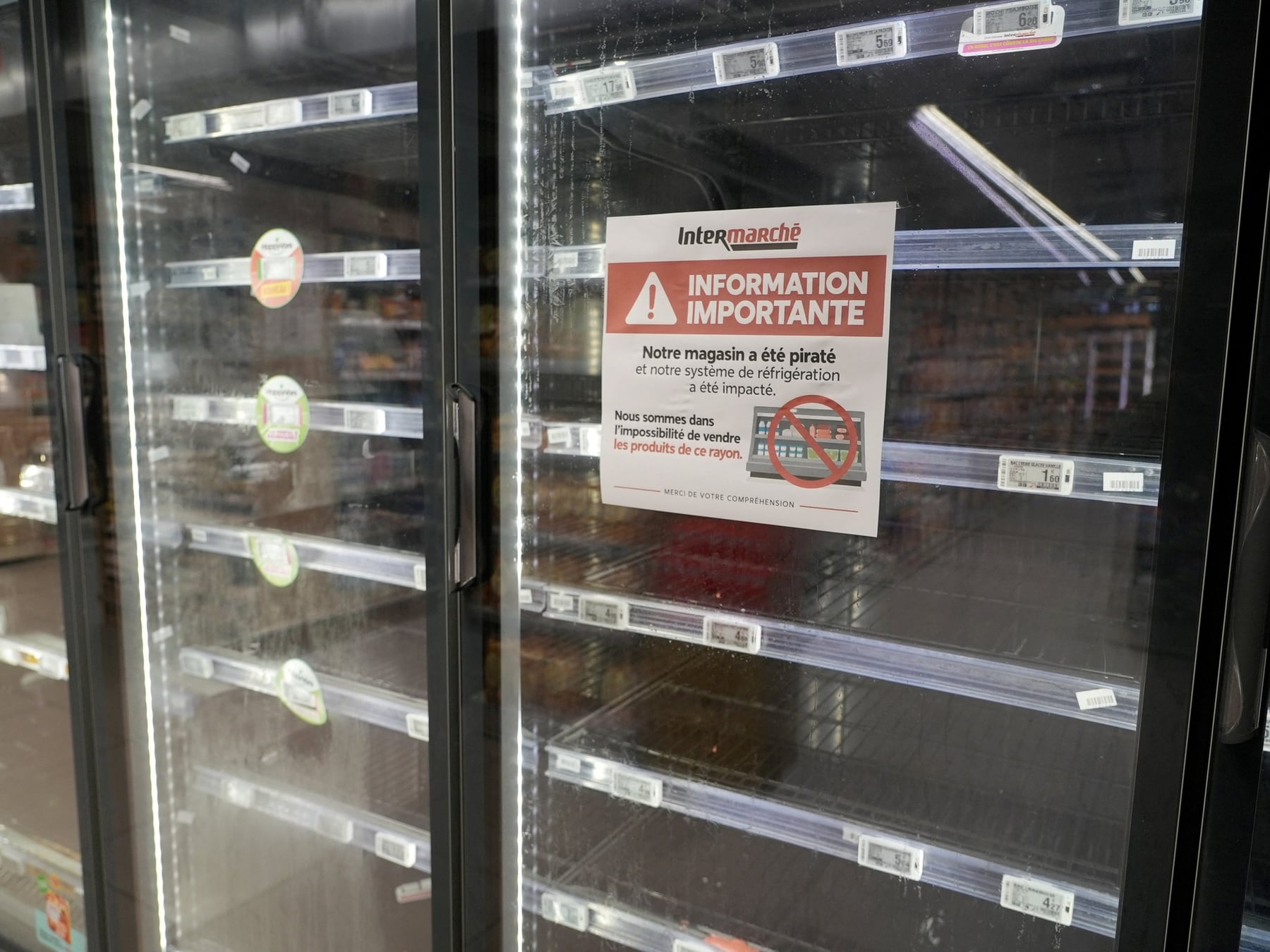 Un ataque cibernético alteró la refrigeración de 350 supermercados en Francia y dejó al descubierto un flanco crítico del comercio minorista