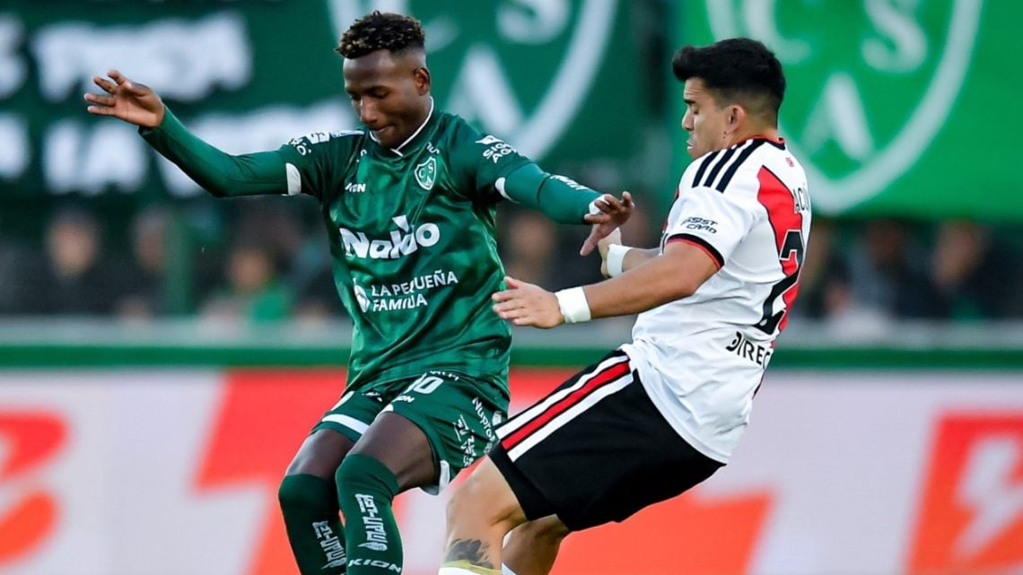 El Verdinegro le puso el pecho a River en Junín y se subió a la pelea arriba de todos