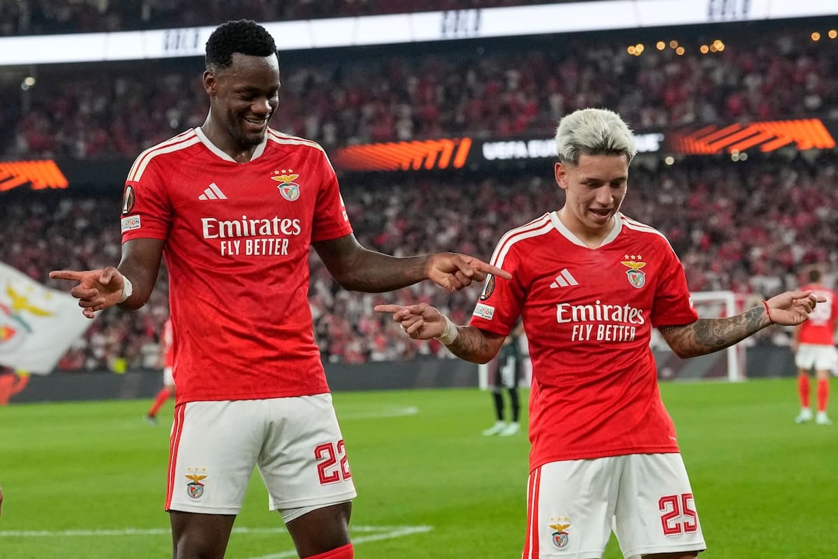 Noche de argentinos en Europa: Prestianni fue figura en el show de Benfica y Hezze le cortó la música al Marsella