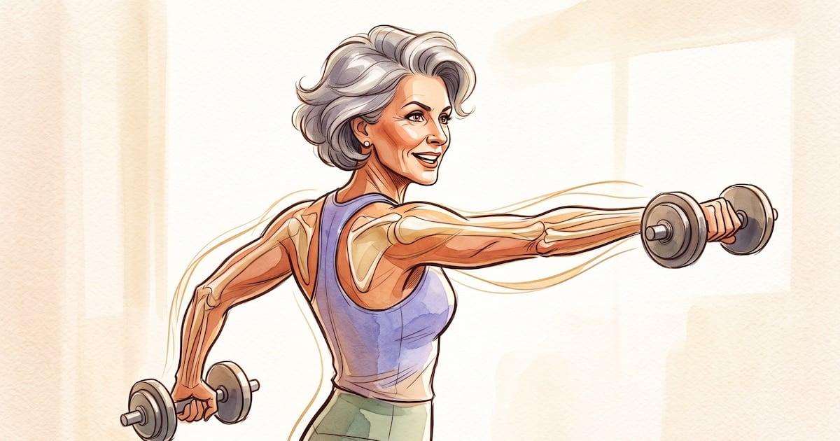 Pesos, bandas y caminatas: el plan que cuida los huesos después de la menopausia