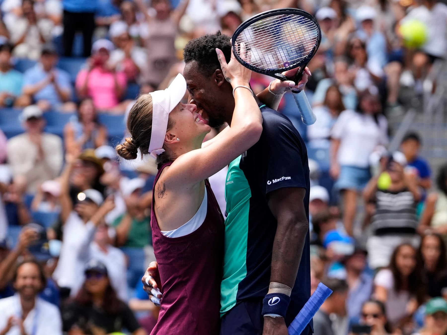 Svitolina y Monfils le ponen punto final a una historia de amor que parecía sacada de un cuento con final feliz: spoiler, no lo tuvo