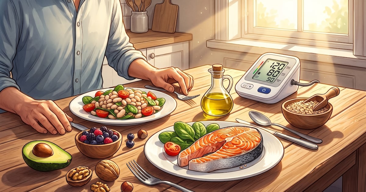 La dieta DASH no aumentó el riesgo de potasio en pacientes hipertensos medicados