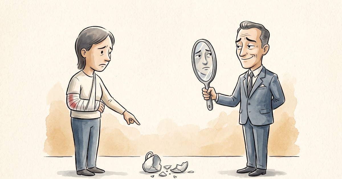 Disculpar sin asumir la culpa: el error que prolonga las discusiones