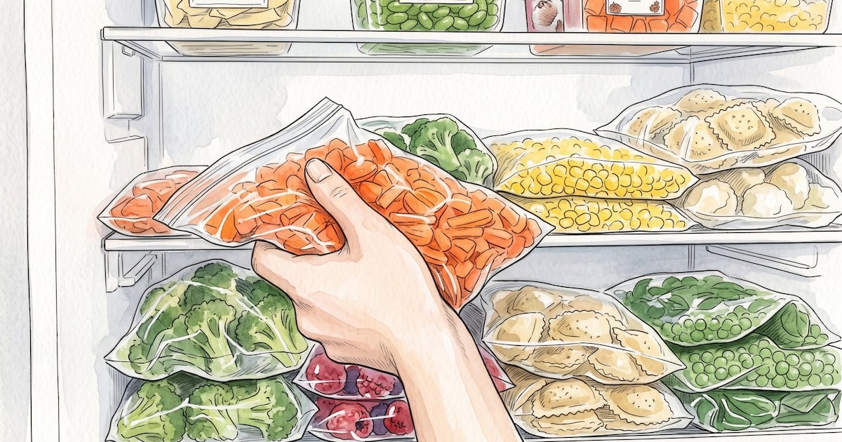 Del freezer a la mesa: qué alimentos conviene evitar volver a congelar
